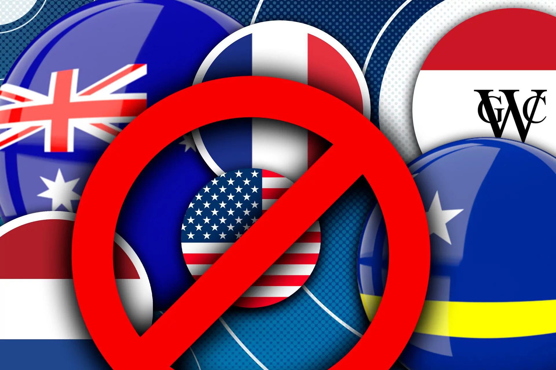 Территории, на которых не предоставляются услуги