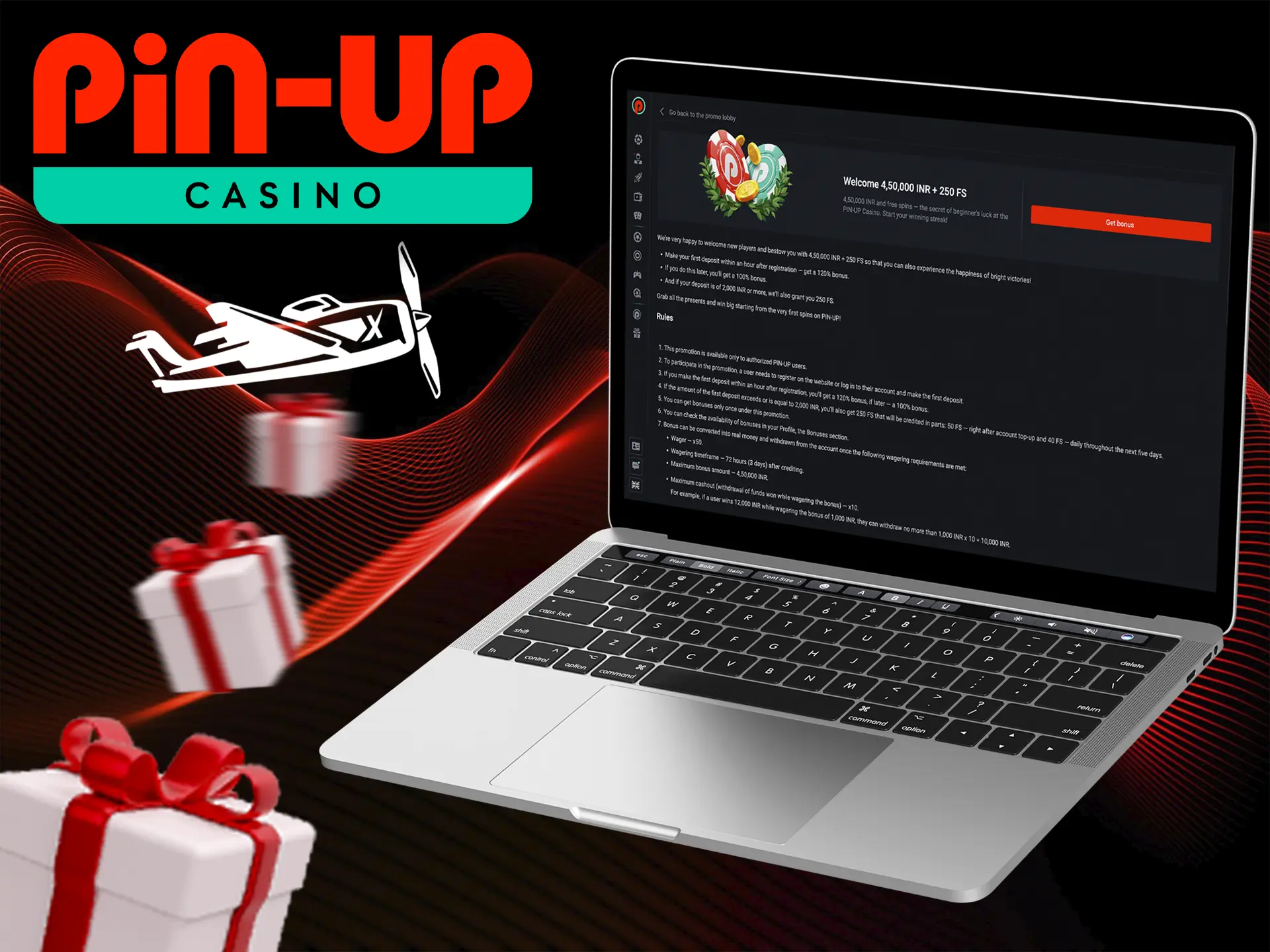 Получите приветственный бонус при регистрации в Aviator от Pin Up!